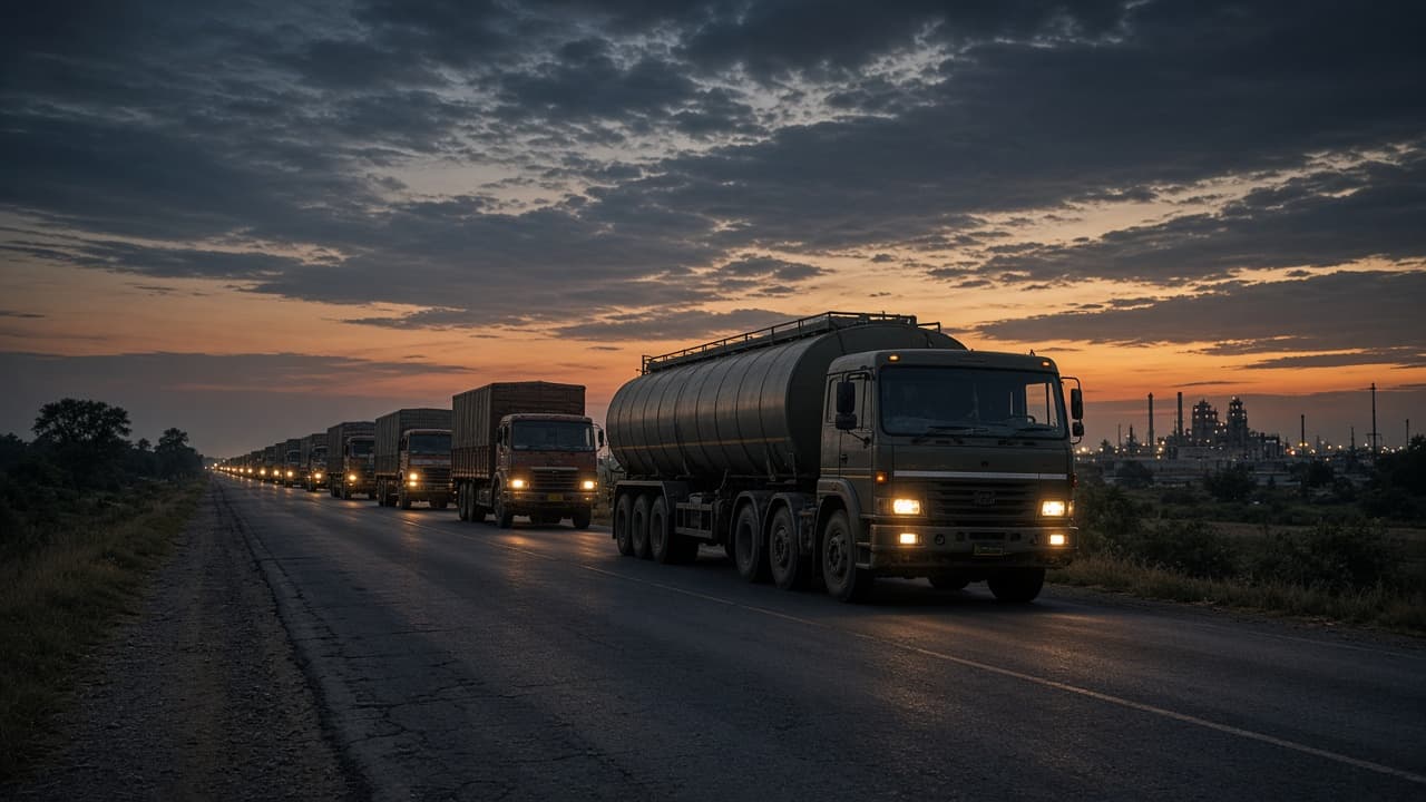 Commodity transportation trucks for edible oils and seeds